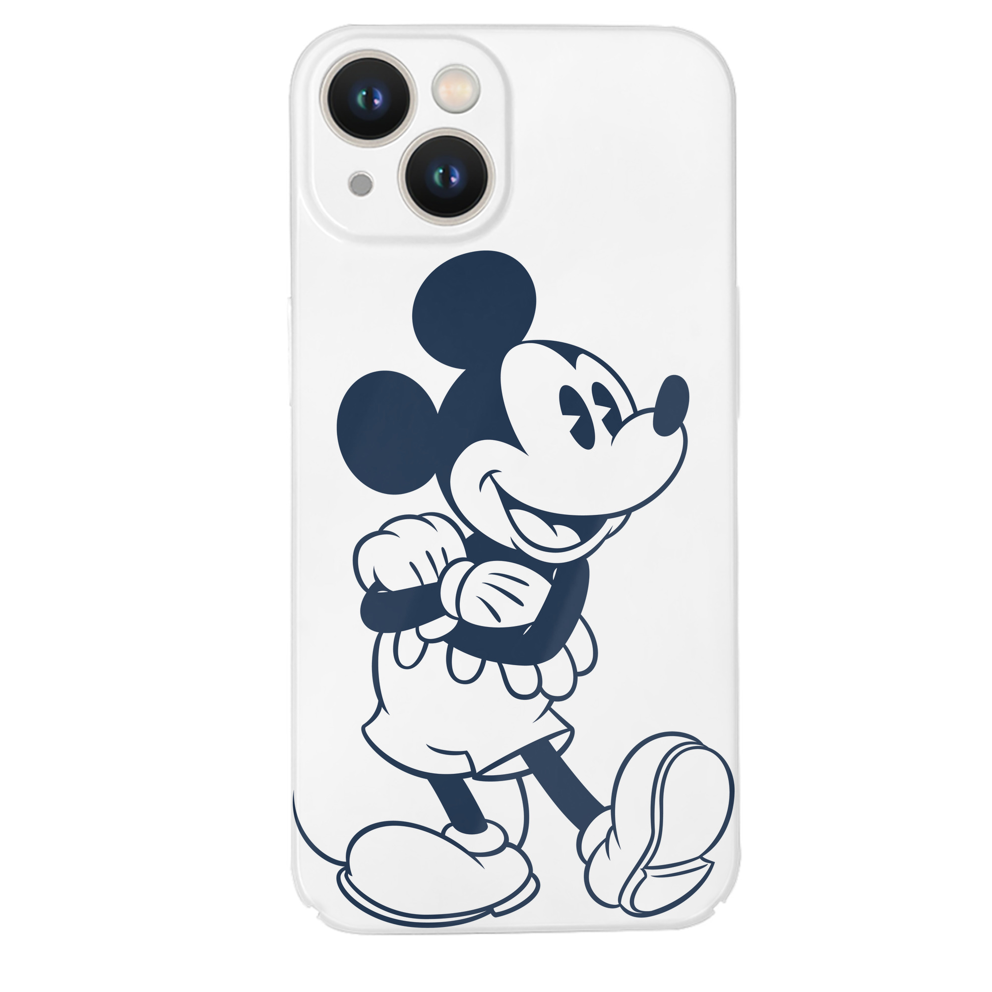 （画像用） ミッキーマウス Mickey Mouse 【iPhone 14シリーズ対応】ハードケース